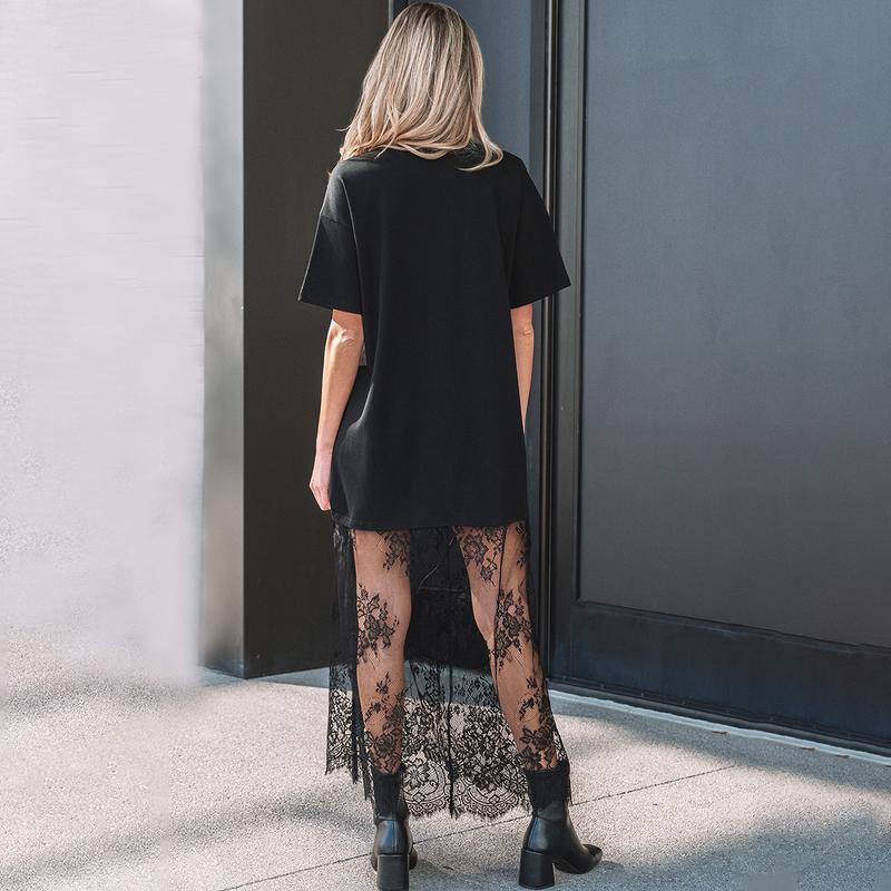 OVERSIZED T-SHIRT MAXI DRESS