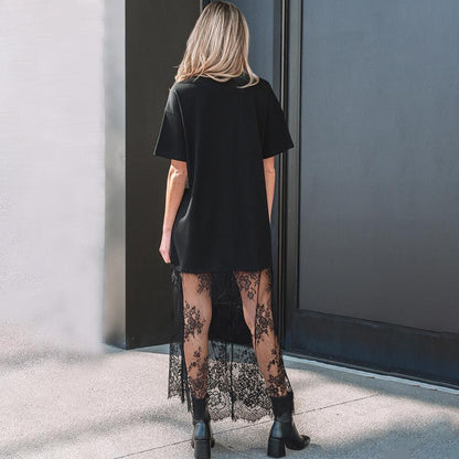 OVERSIZED T-SHIRT MAXI DRESS