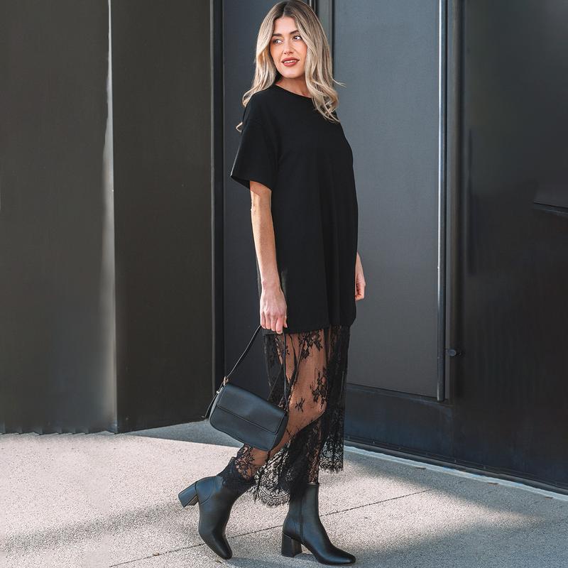 OVERSIZED T-SHIRT MAXI DRESS