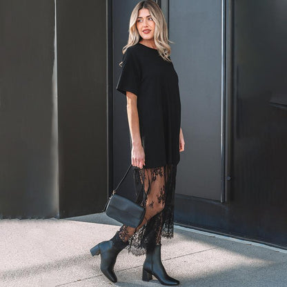 OVERSIZED T-SHIRT MAXI DRESS