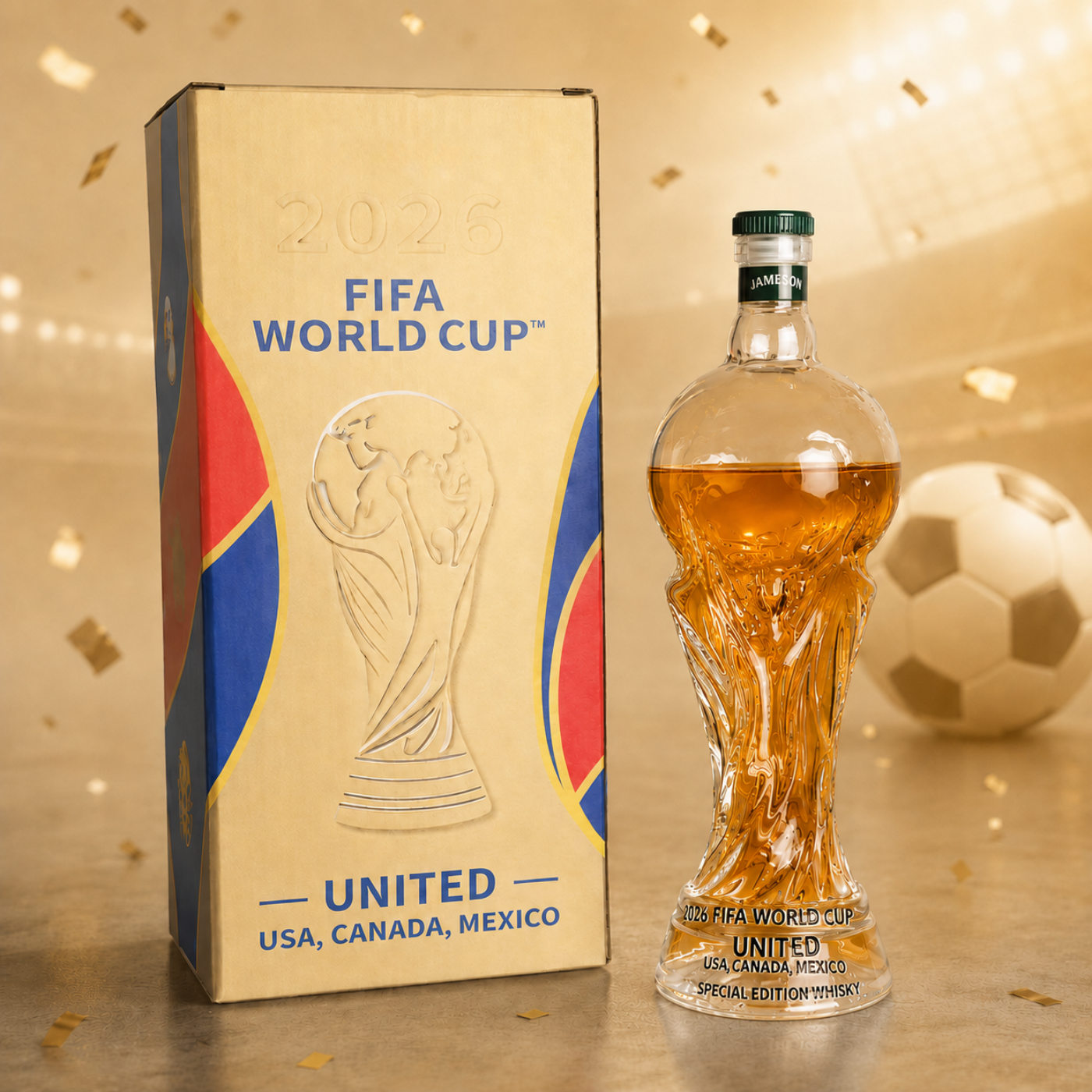 "Champions' Pour" Whisky Bottle