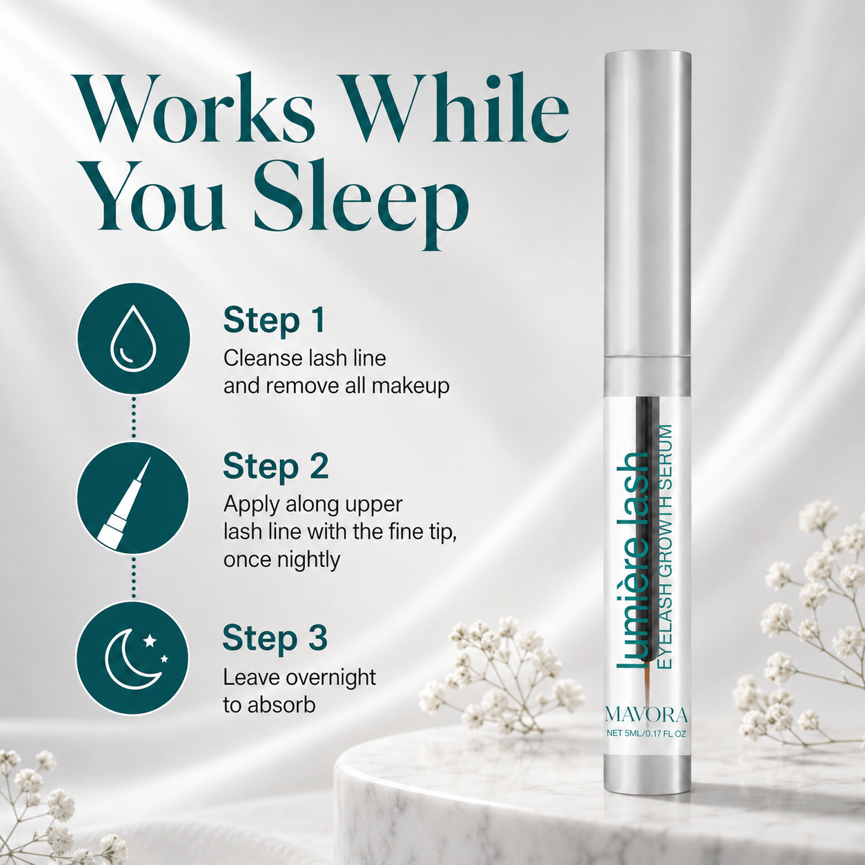 lumière lash eyelash growth serum